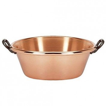 De Buyer copper jam basin 38cm