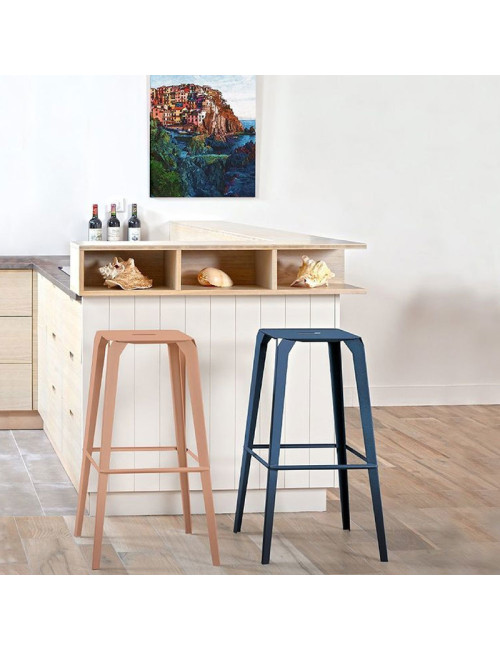CARRIER Valence snack bar stool - 32 colors 2 heights