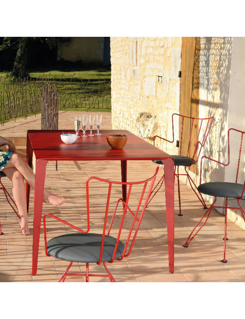CARRIER Valence table 160x90cm - 32 colors 3 heights
