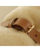 Midipy Ivory Plaid High Virgin Wool