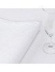 Le Jacquard Français 4 napkins Offer White cotton - 3 patterns