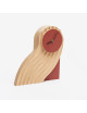 Drugeot Manufacture Fluss solid oak clock - 14 colors 2 finishes
