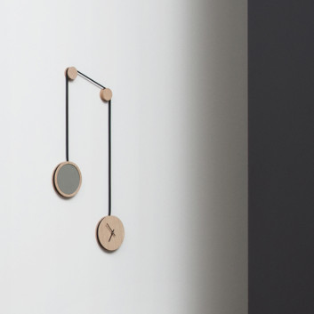 Drugeot Manufacture Solid Oak Pendulum Clock - 4 colors 2 shades