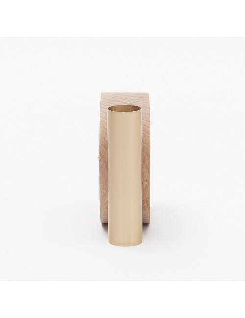 Drugeot Manufacture Tik Tok solid beech clock - 2 shades