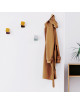 Drugeot Manufacture Décarré Coat Hook solid oak - 3 colors 2 finishes