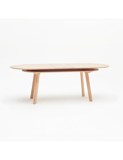 Drugeot Manufacture Parati extendable dining table solid oak - 2 sizes 14 colors 2 finishes