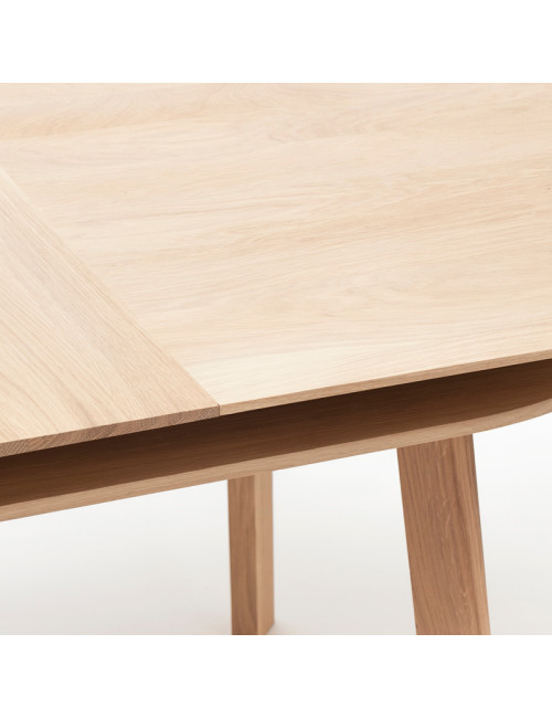 Drugeot Manufacture Parati extendable dining table solid oak - 2 sizes 14 colors 2 finishes