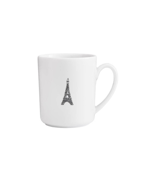 DEGRENNE porcelain mug Tour 30cl