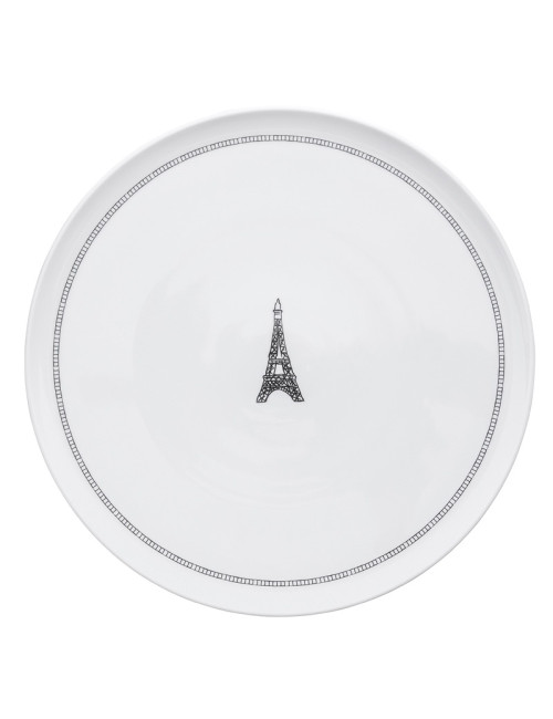 DEGRENNE Round porcelain pie dish 32cm