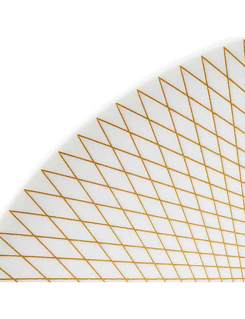 DEGRENNE 6 Graphic Classic gold plates - 7 sizes