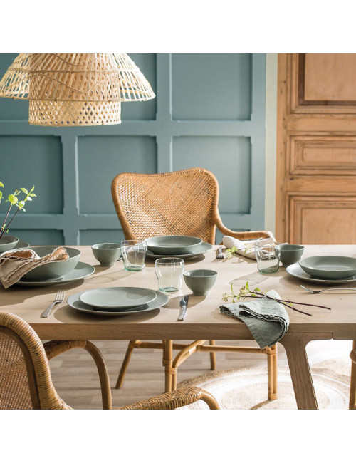 DEGRENNE 6 Modulo nature Jade plates - 5 sizes