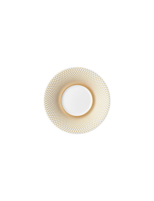 DEGRENNE 6 saucers Classic gold graphic - 3 sizes