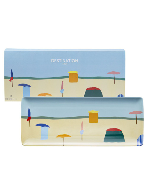 DEGRENNE Destination Mer porcelain dishes - 3 sizes
