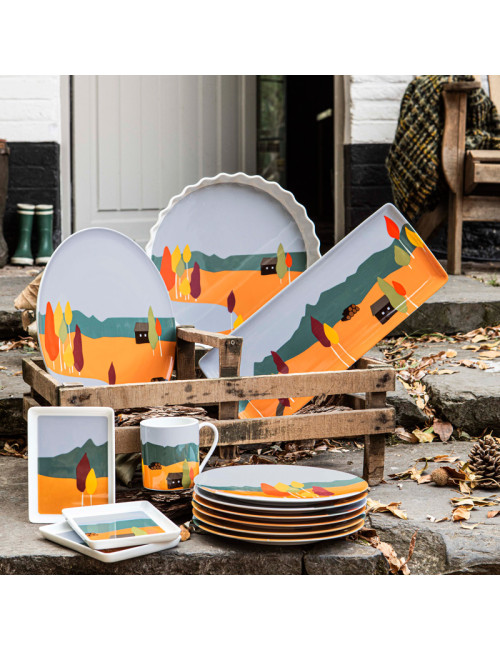 DEGRENNE Destination Forêt porcelain dishes - 3 sizes