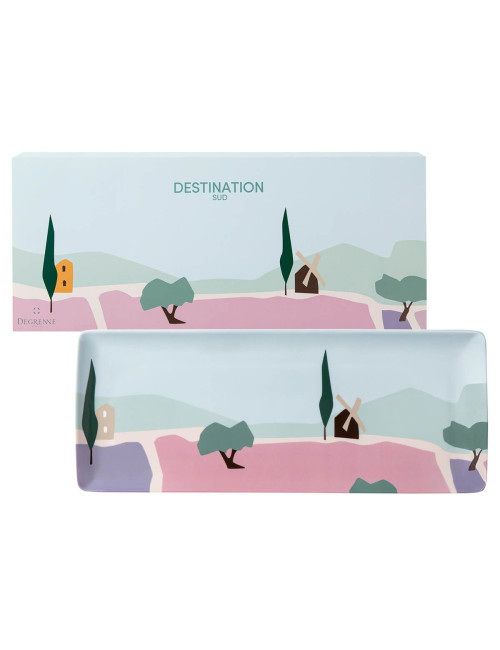 DEGRENNE Destination sud porcelain dishes - 2 sizes