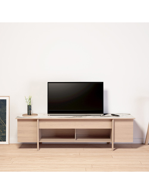 Dasras Stilt Sideboard TV unit ceramic wood oak or walnut - 10 finishes