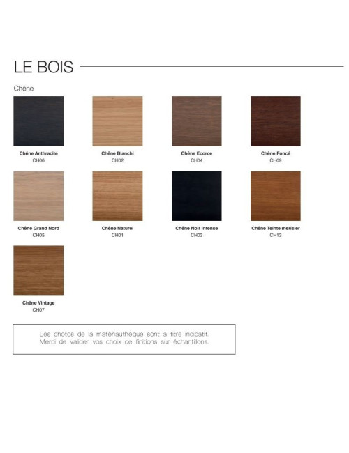 Dasras Chevron oak stool - 9 finishes 3 heights