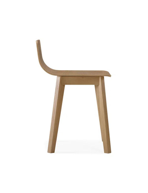 Dasras Snack stool oak wood - 9 finishes 3 heights