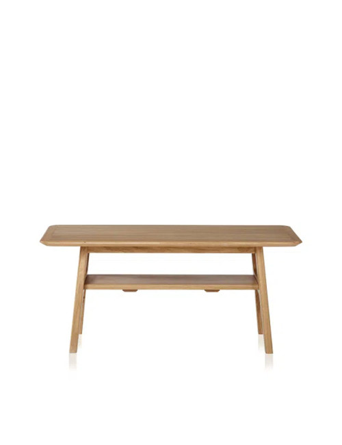 Dasras H Coffee table oak or walnut wood - 10 finishes 4 sizes