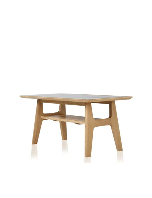 Dasras H Coffee table ceramic wood oak or walnut - 10 finishes 4 sizes
