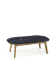 Dasras Snack rectangular coffee table ceramic wood oak or walnut - 10 finishes 2 sizes