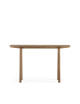 Dasras Chevron Fixed console ceramic wood oak or walnut - 10 finishes 3 sizes