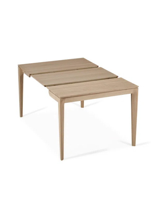 Dasras Buzz extendable console table in oak or walnut wood - 10 finishes 4 sizes
