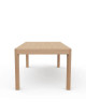 Dasras Rives fixed dining table in oak or walnut wood - 10 finishes 4 sizes