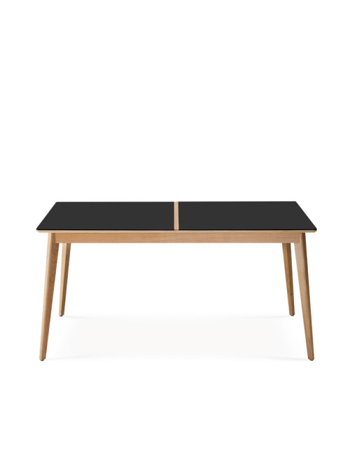 Dasras Paul Fixed dining table ceramic wood oak or walnut - 10 finishes 17 sizes