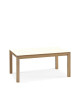 Dasras Clarté Extendable dining table ceramic wood oak or walnut - 10 finishes 8 sizes 2 models