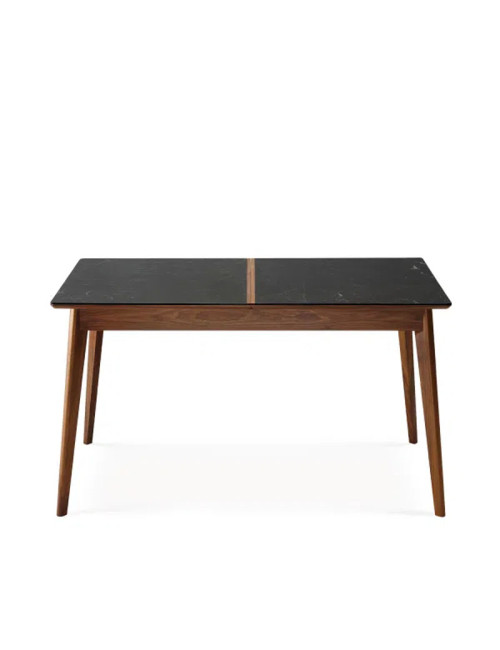 Dasras Paul Extendable dining table ceramic wood oak or walnut - 10 finishes 8 sizes