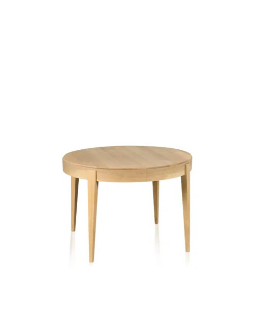 Dasras Liseré Extendable dining table oak wood - 9 finishes 3 sizes