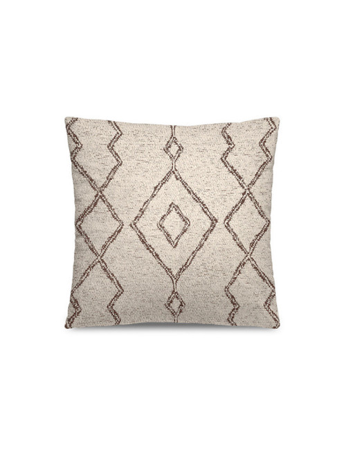 Pôdevache Evato square braided cushion 45x45cm