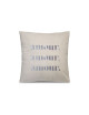 Pôdevache Amour Embroidered cushion square 45x45cm