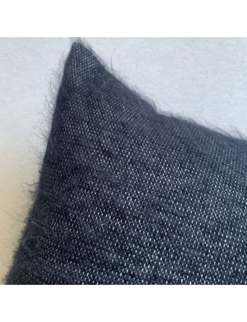 Pôdevache Faro mohair square cushion 45x45cm