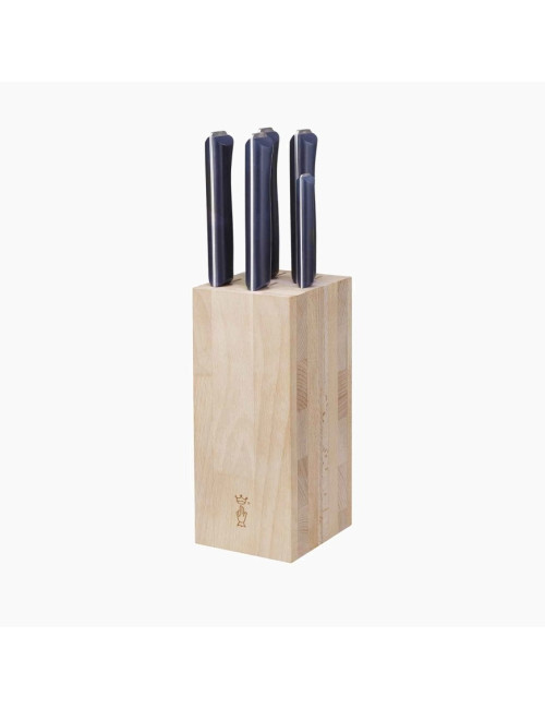 OPINEL block with 5 Intempora kitchen knives