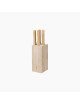 OPINEL block with 5 Parallèle kitchen knives - 2 models