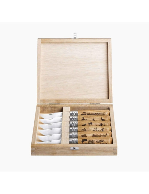 OPINEL Animalia box set 6 knives n°8 Tradition
