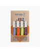 OPINEL box of 4 paring knives n°112 - 2 colors
