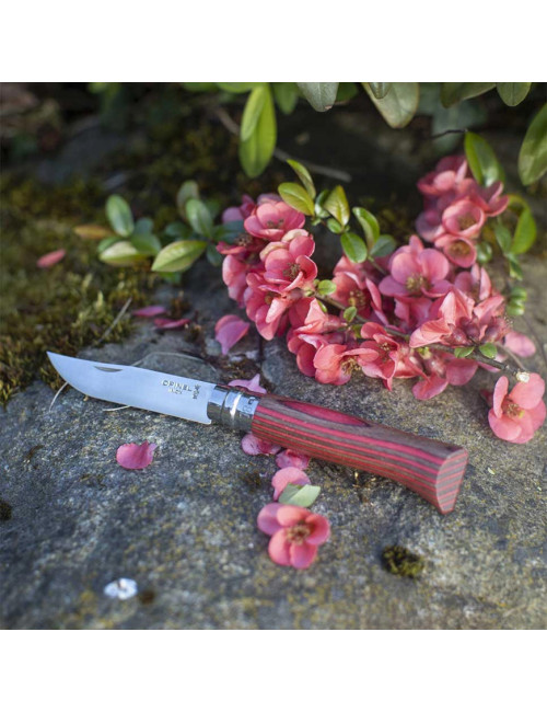 OPINEL Knife No. 8 Tradition Luxe Laminated Birch - 3 colors
