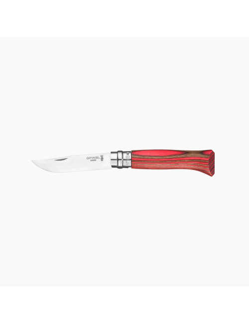 OPINEL Knife No. 8 Tradition Luxe Laminated Birch - 3 colors