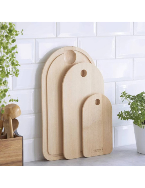 OPINEL cutting board in natural beech - 3 sizes