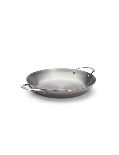 De Buyer Mineral B Steel Paella Pan - 2 sizes