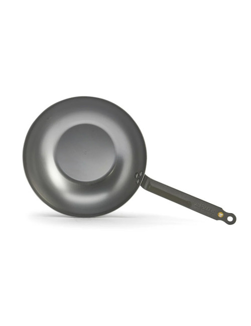 DE BUYER Mineral B domed wok in steel - 3 sizes