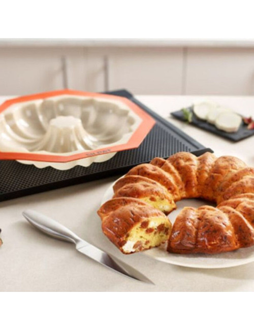 SILPAT silicone rosette cake mold 25cm