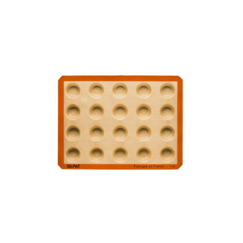 SILPAT 20 Mini Muffins Silicone Cake Mold 40x30cm