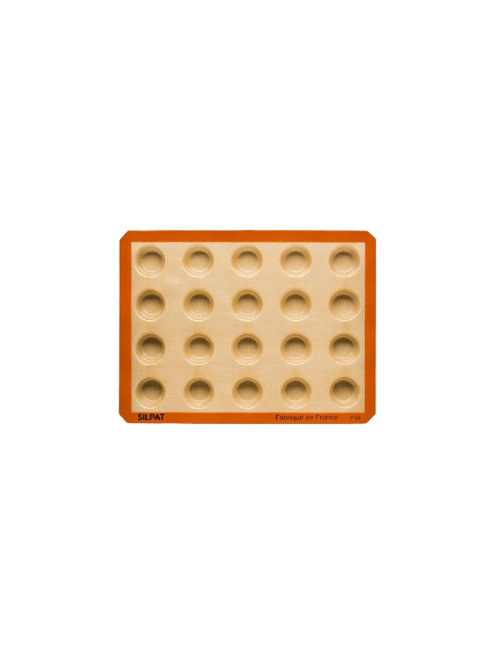 SILPAT 20 Mini Muffins Silicone Cake Mold 40x30cm