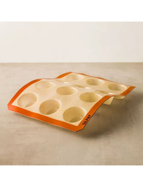 SILPAT 12-muffin silicone cake mold 40x30cm