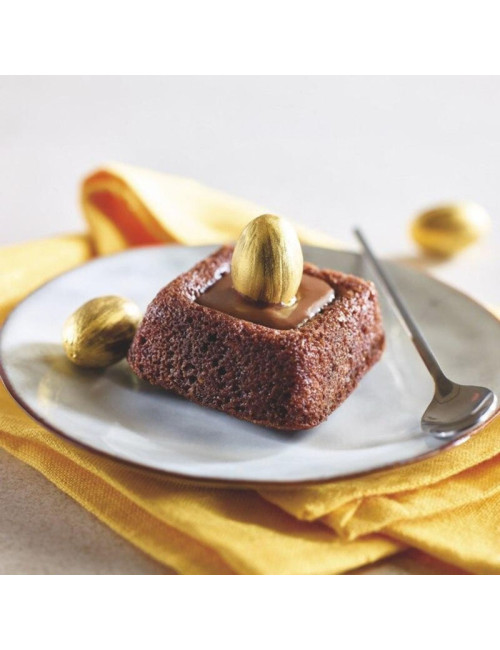 SILPAT 12 square savarin cake mold in silicone 40x30cm
