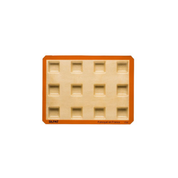 SILPAT 12-square silicone cake mold 40x30cm